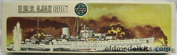 Airfix 1/600 HMS Ajax Light Cruiser, 03204-9 plastic model kit